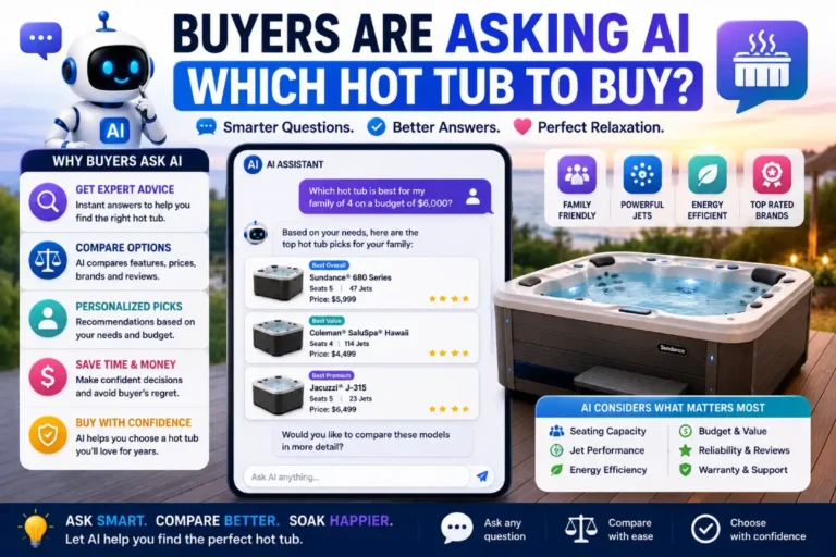 Buyers Are Asking AI Which Hot Tub to Buy — Here’s How to Be the Answer