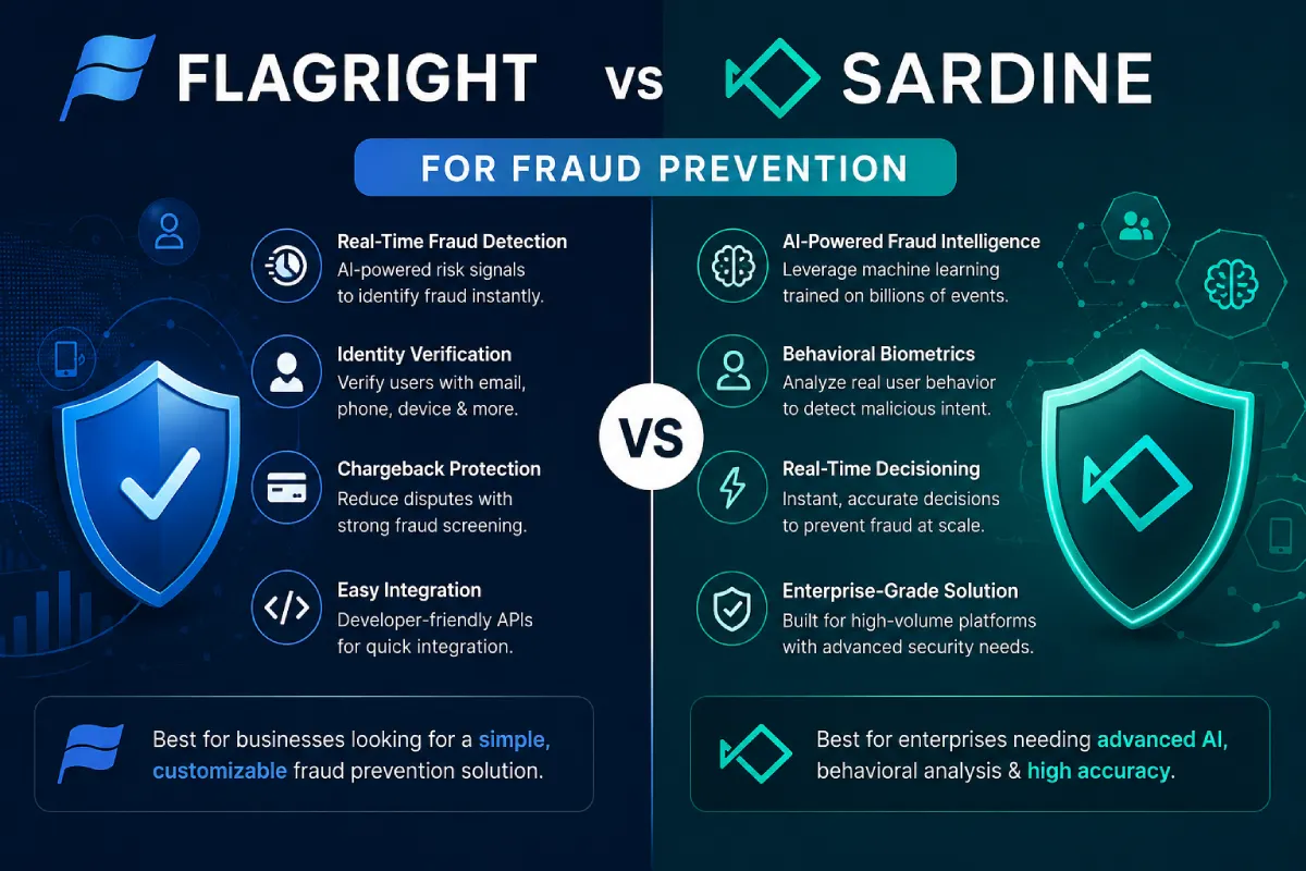 flagright vs sardine for fraud